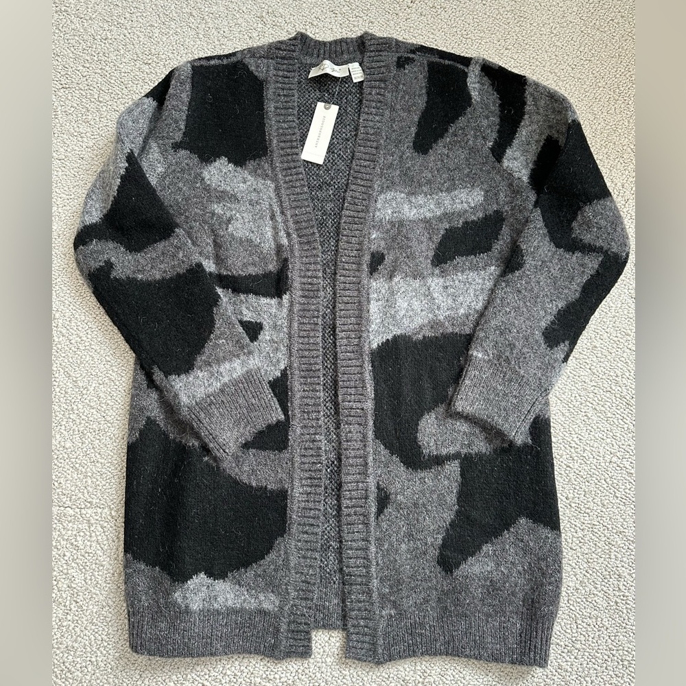 Anthropologie Camo Sweater